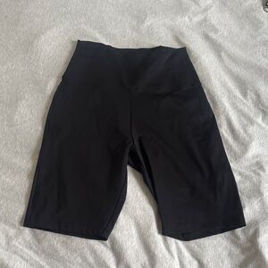 Massimo Dutti Black Women's Bike Shorts